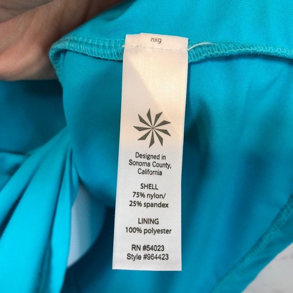 Athleta Coastline Swim Dress in blue size small - Picture 12 of 12